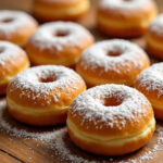 resep donat tabur gula halus tanpa kentang